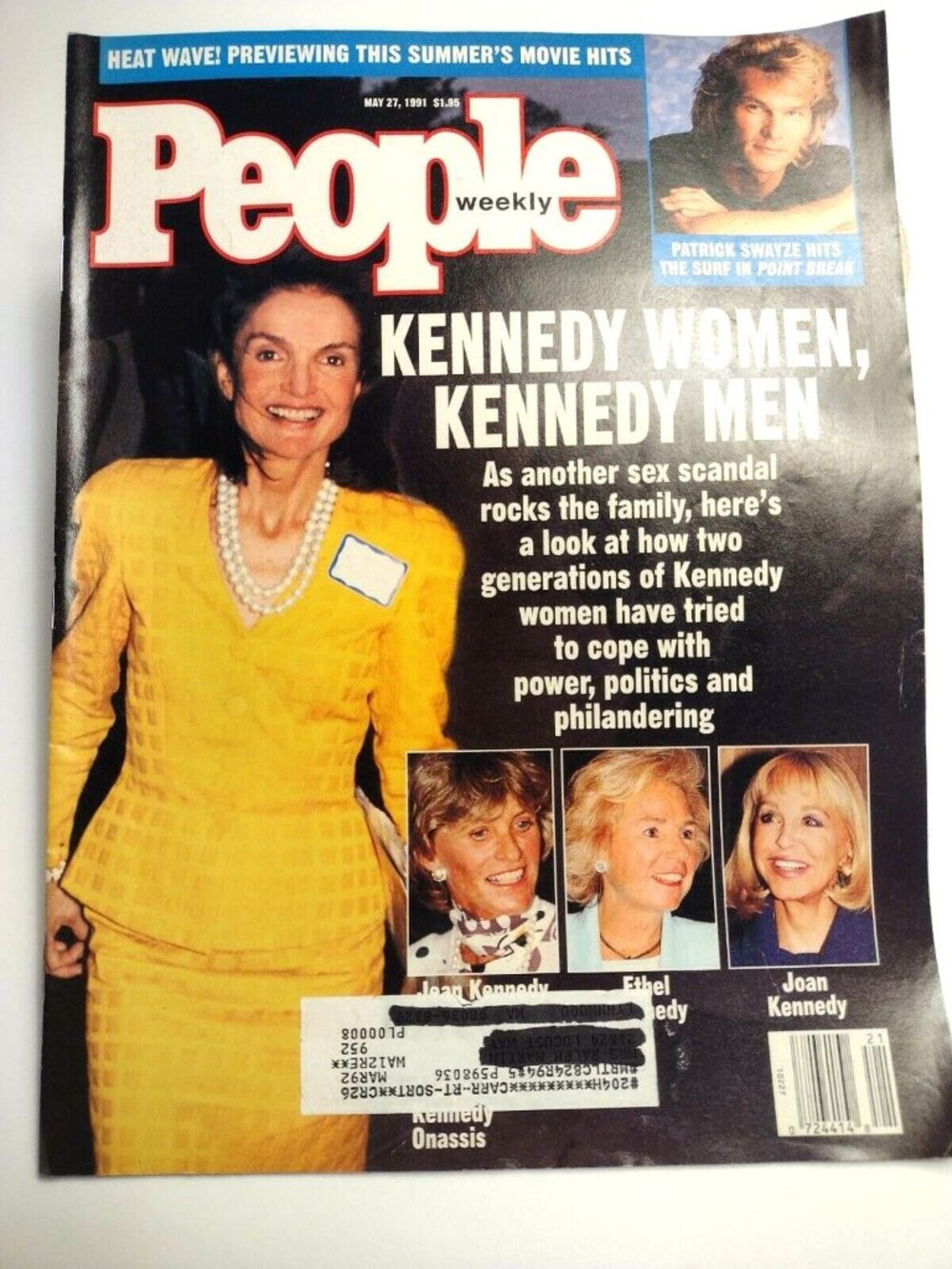 People Magazine May 1991 Kennedy Women Kennedy Men Power Politics Trump Celeb